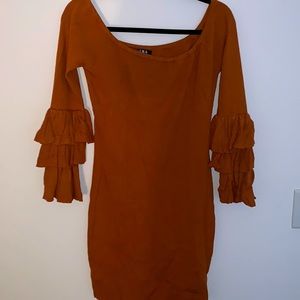 Plus size women going out off the shoulder dress